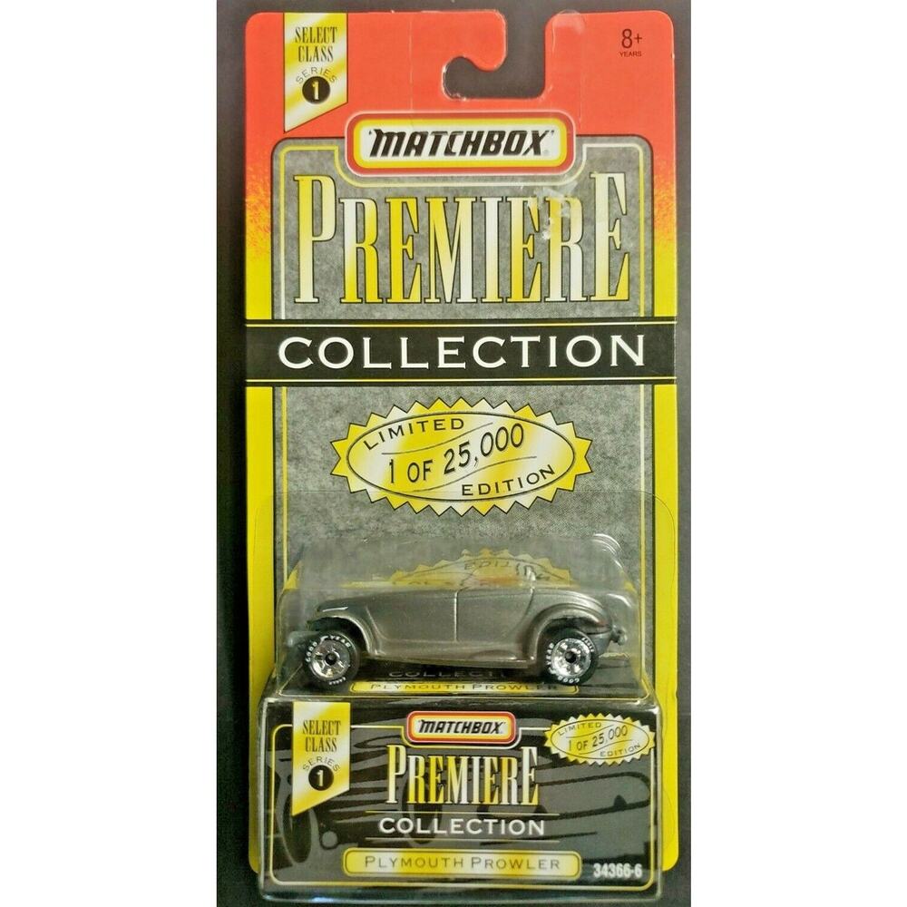 1995 Matchbox Premiere Collection Plymouth Prowler Series 1 Gray HW5